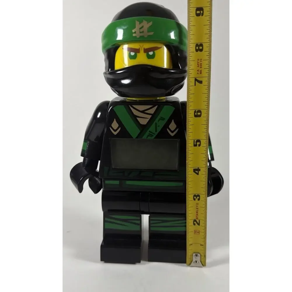 LEGO Ninjago Lloyd Green Ninja Minifigure Alarm Clock - Read